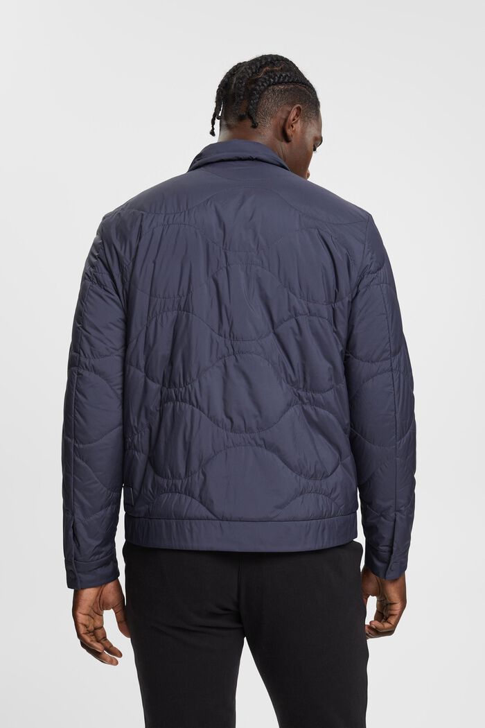 Lightweight quilted jacket, NAVY, detail image number 3