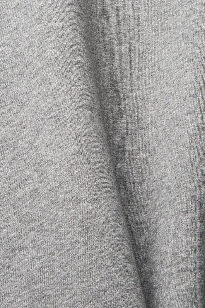 Sweatshirt with a colourful embroidered logo, MEDIUM GREY, detail image number 1