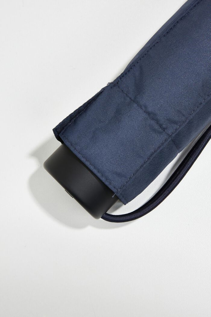 Plain mini pocket umbrella, BLUE, detail image number 1