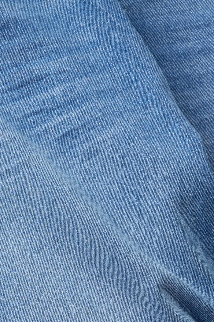 High-rise dad jeans, BLUE LIGHT WASHED, detail image number 6