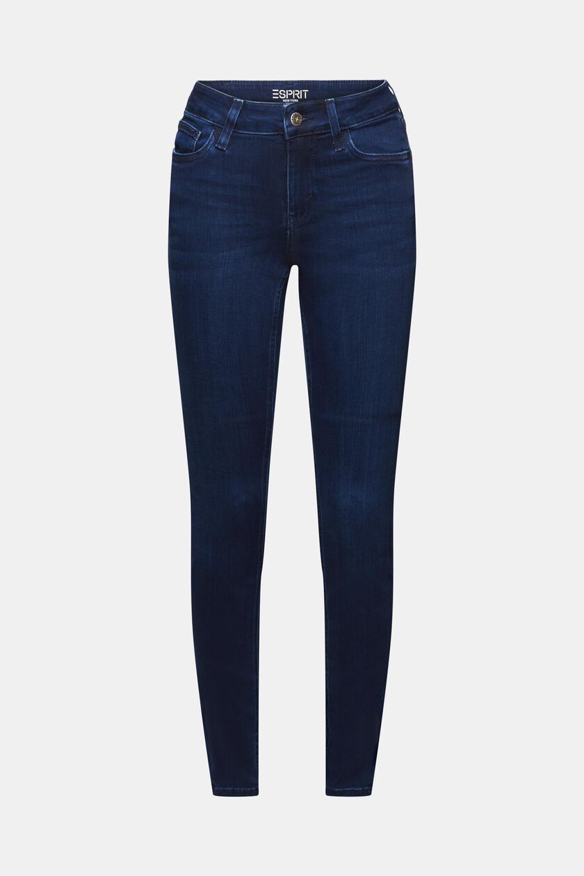 Skinny Mid-Rise Jeans