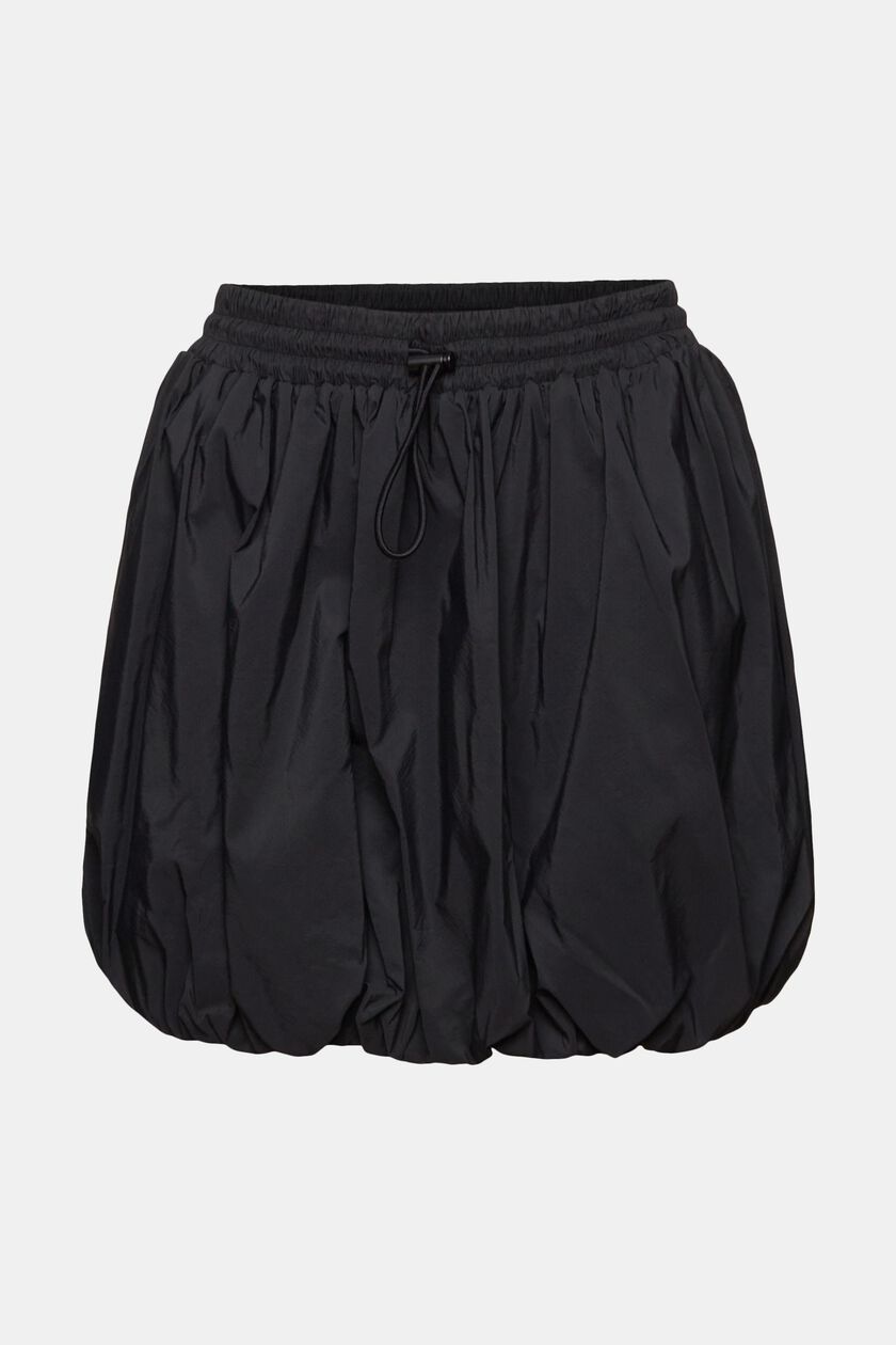 Bubble Hem Mini Skirt