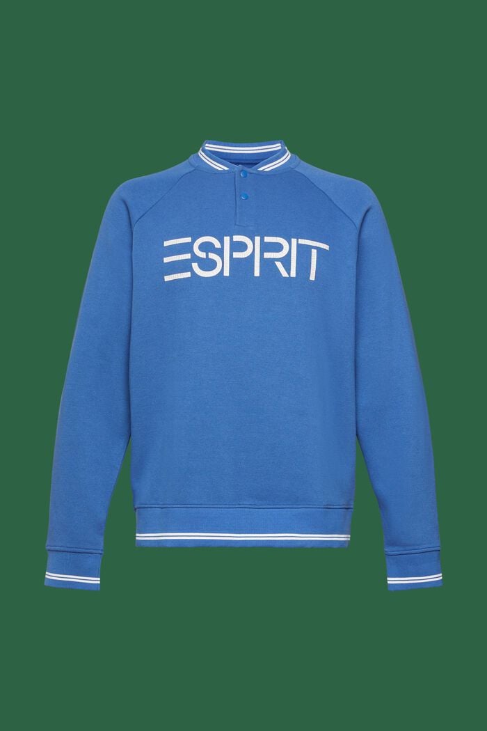 Relaxed fit logo sweatshirt, BLUE, detail image number 6