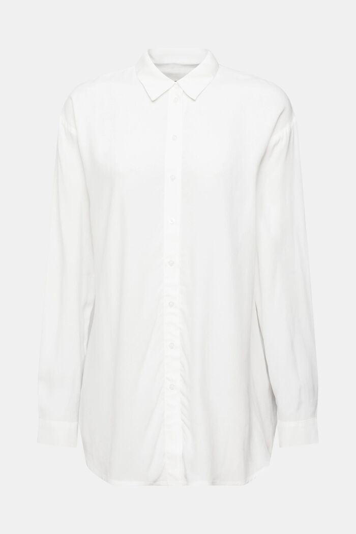 Shirt blouse, LENZING™ ECOVERO™, OFF WHITE, detail image number 6