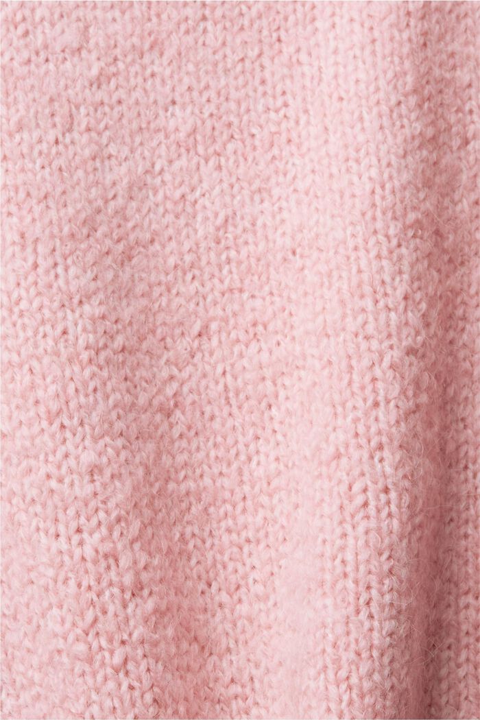 Blended wool jumper, LIGHT PINK, detail image number 5