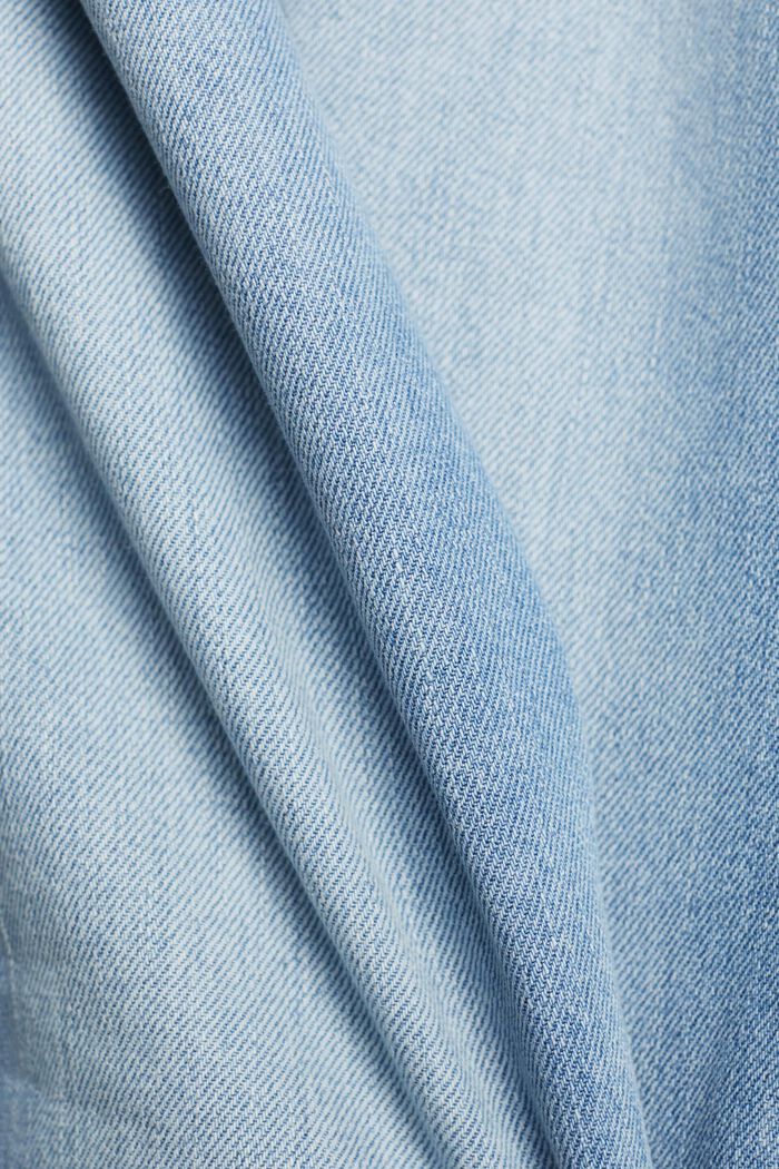 High-rise mom jeans, BLUE MEDIUM WASHED, detail image number 6