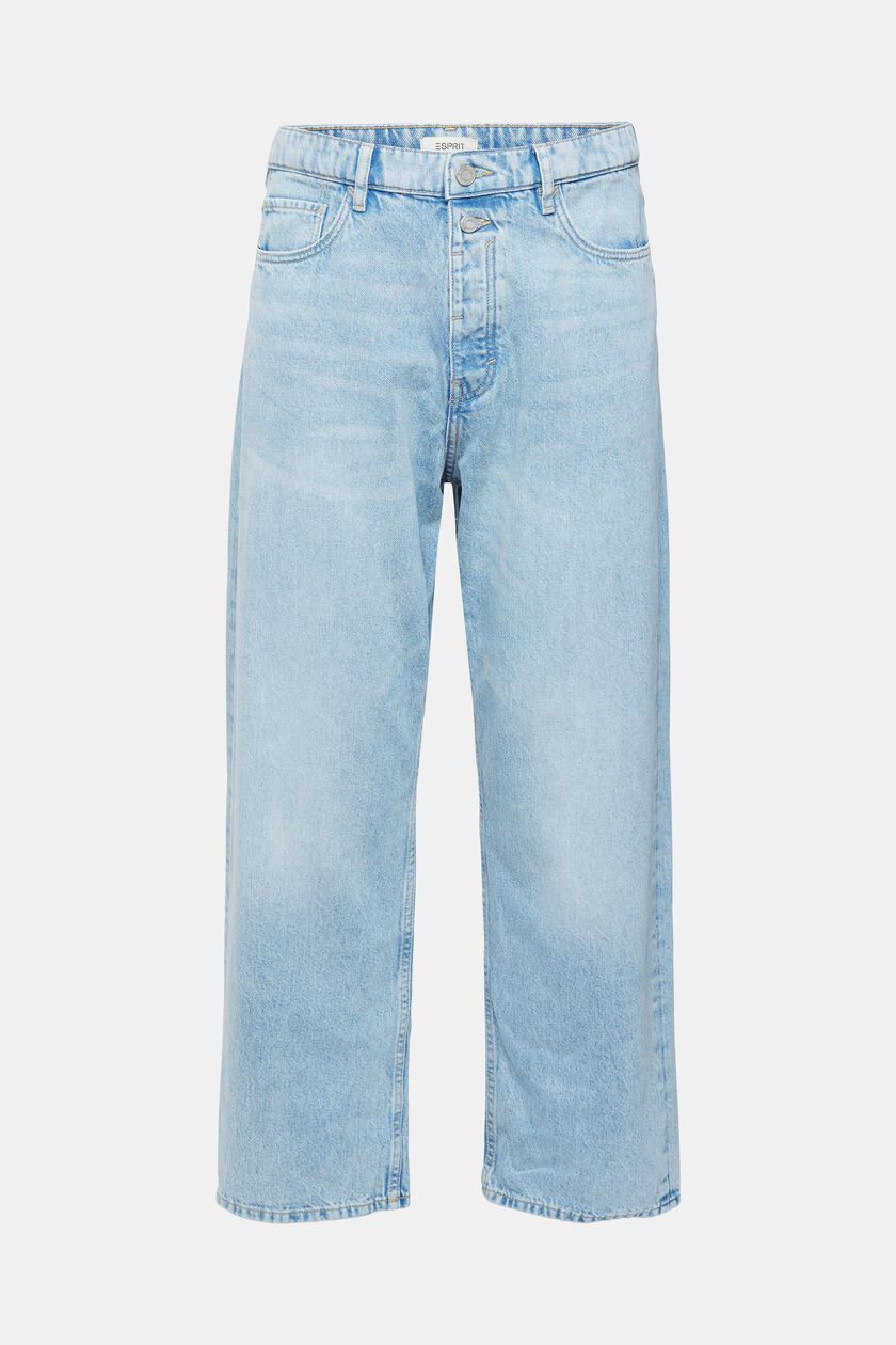 Mid-Rise Loose Jeans