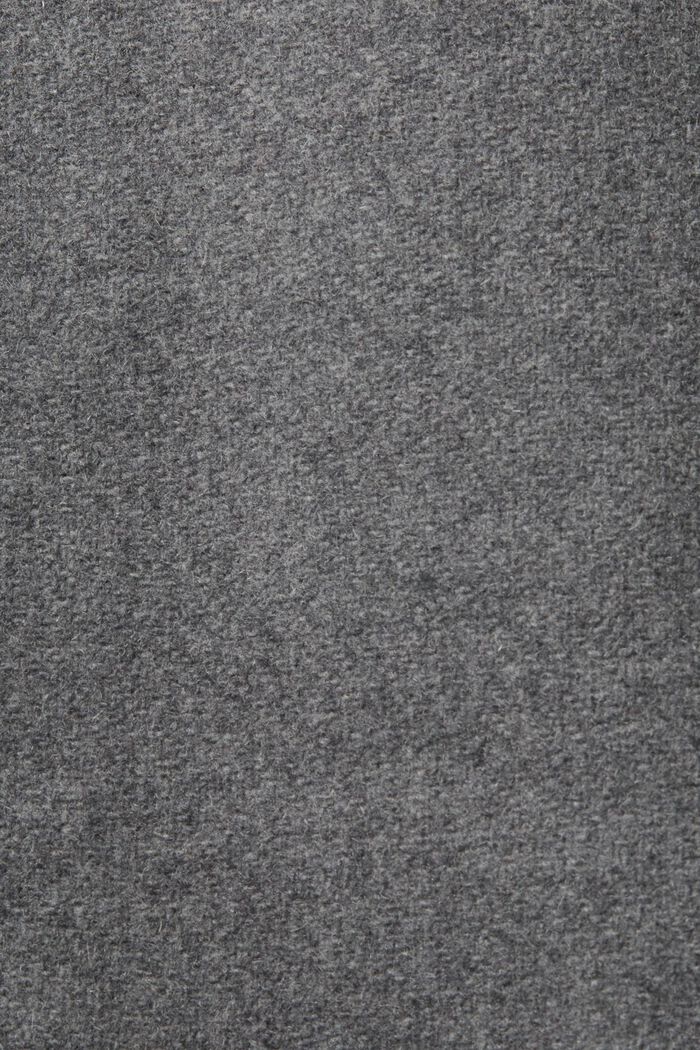 Wool Blend Duffle Coat, MEDIUM GREY, detail image number 5