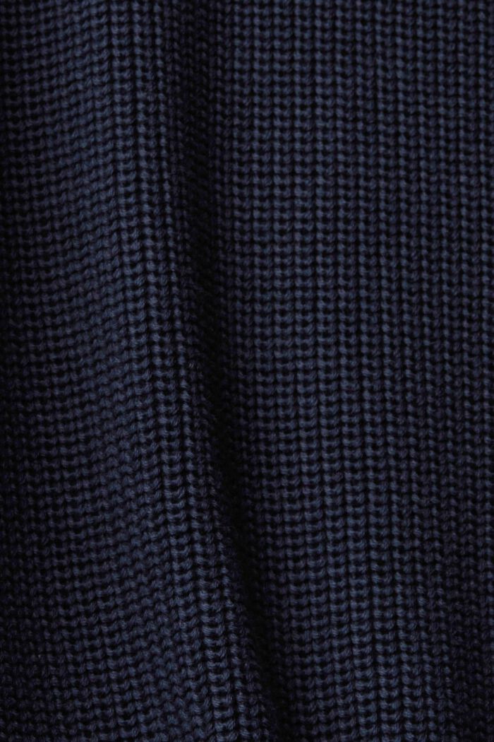 Knitted colour block jumper, NAVY, detail image number 6