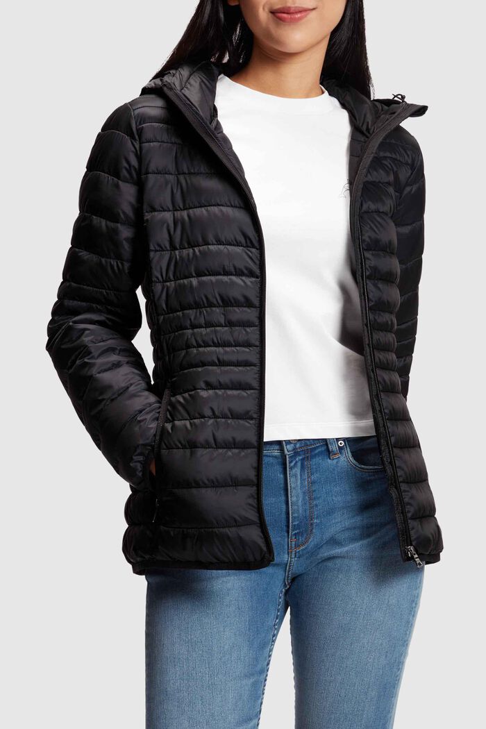 Quilted jacket with 3M™ Thinsulate™ padding, BLACK, detail image number 0