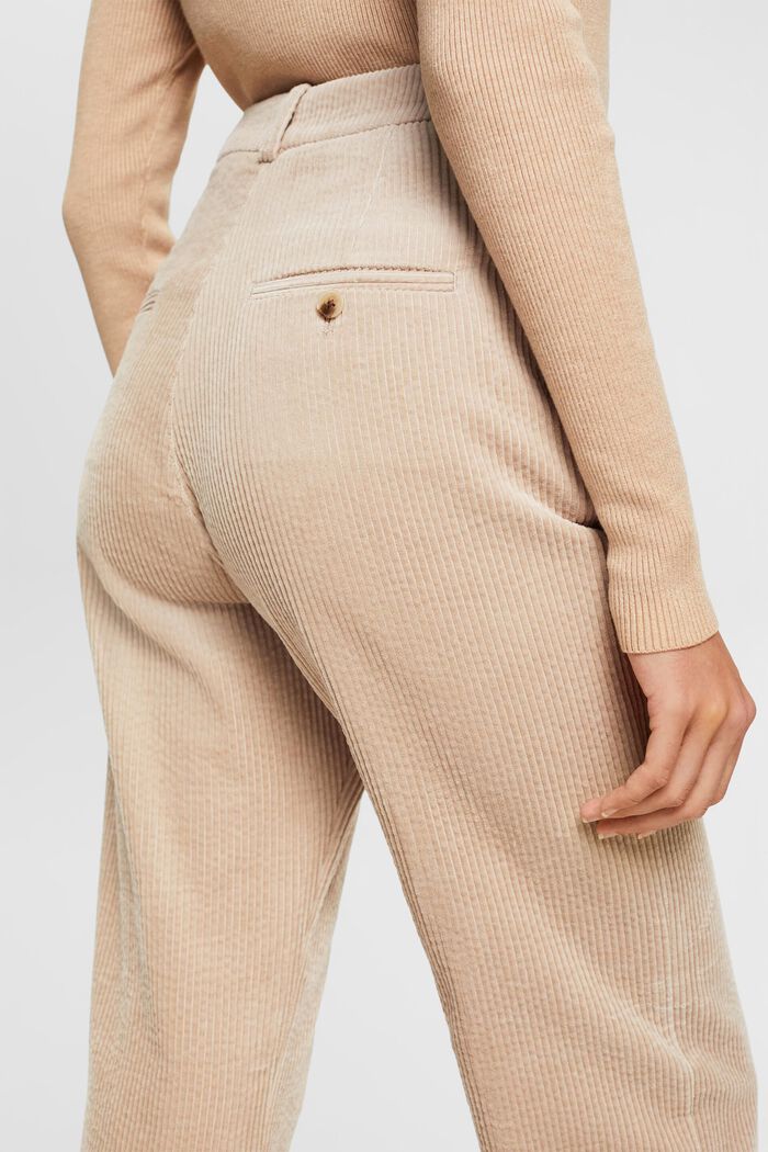 80's Straight corduroy trousers, LIGHT TAUPE, detail image number 2