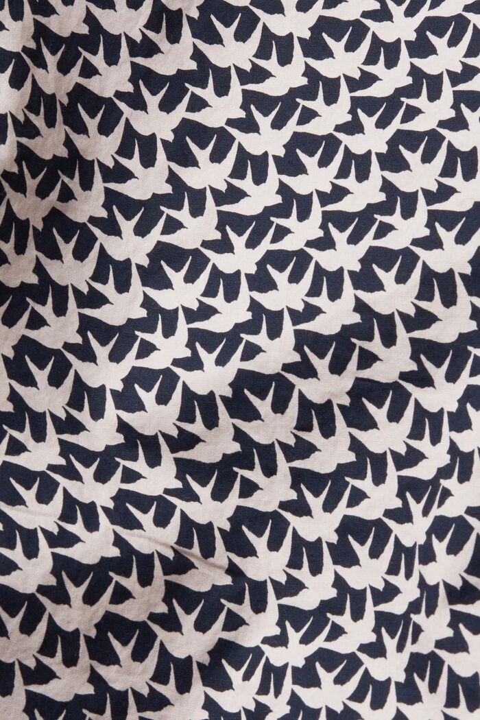All-over print shirt, NAVY, detail image number 5