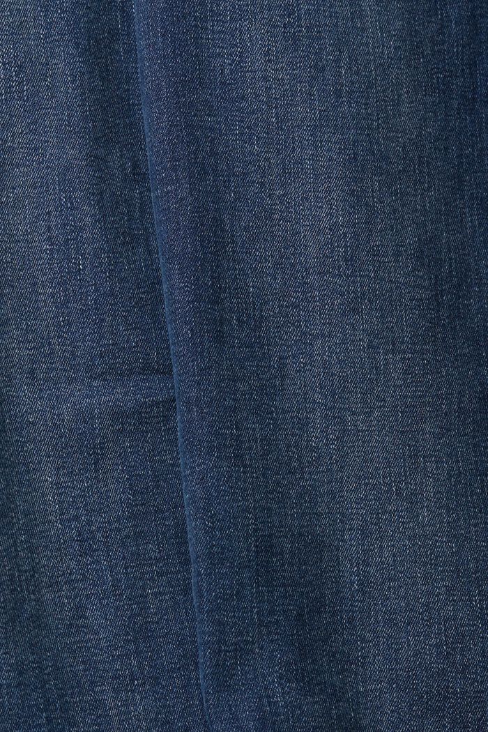 Straight leg jeans, BLUE DARK WASHED, detail image number 6
