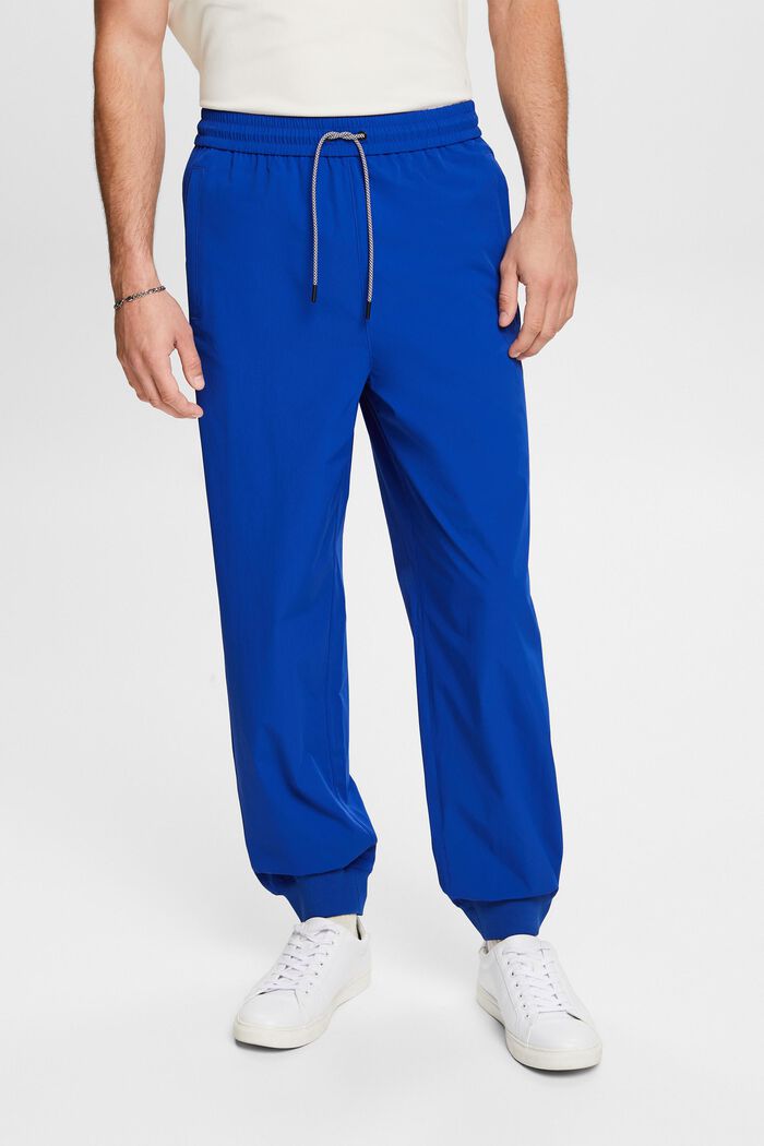 Stretch Jogger Pants, BRIGHT BLUE, detail image number 0