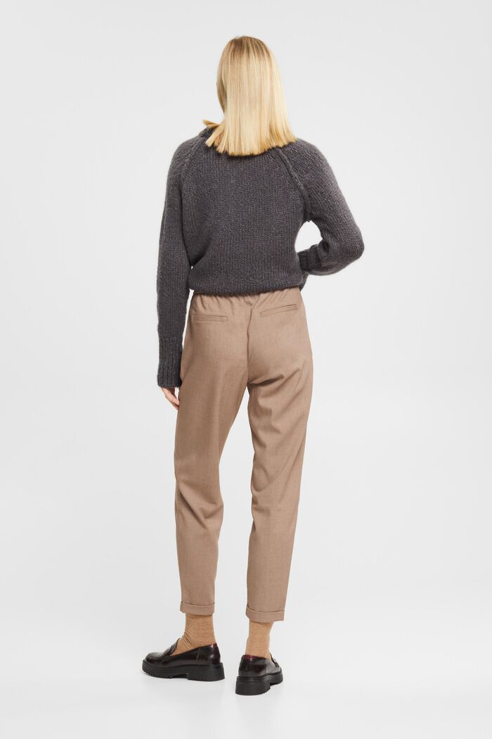 Jogger style trousers, TAUPE, detail image number 3