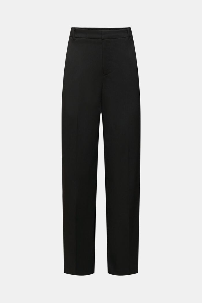 Straight leg trousers, BLACK, detail image number 6