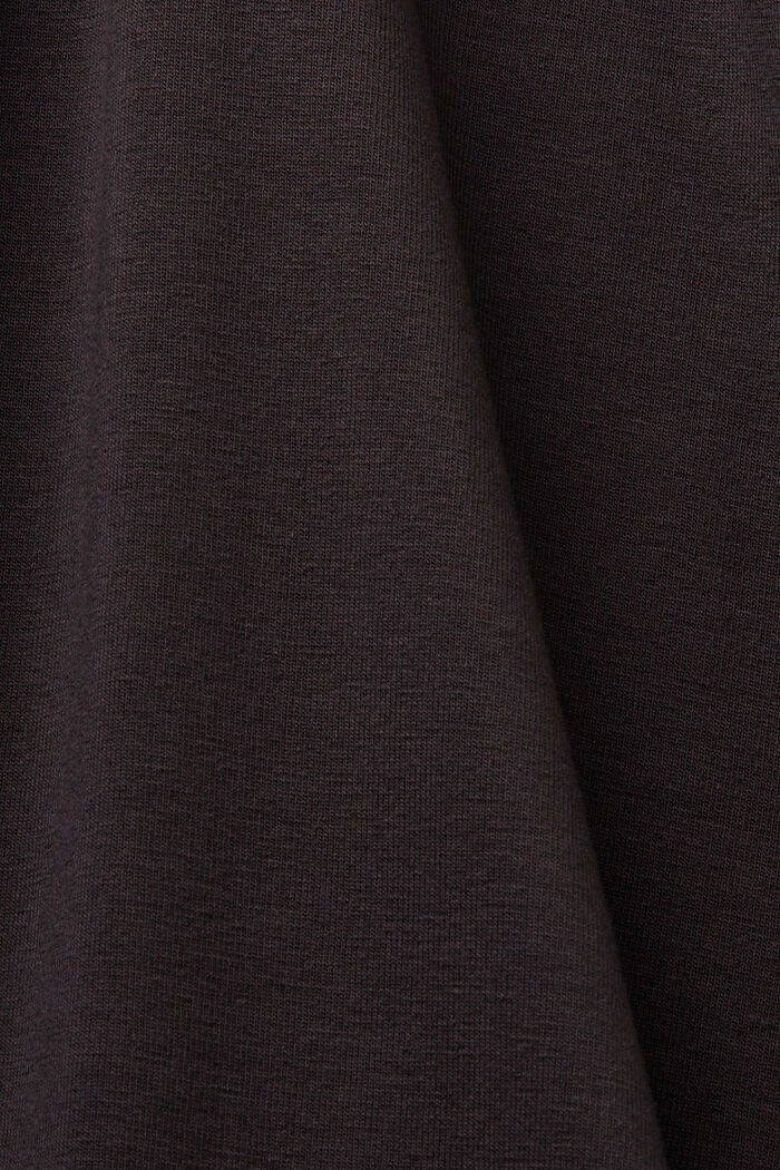 Recycled: jersey midi skirt, ANTHRACITE, detail image number 6