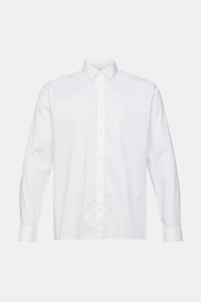 Sustainable cotton shirt, WHITE, detail image number 5