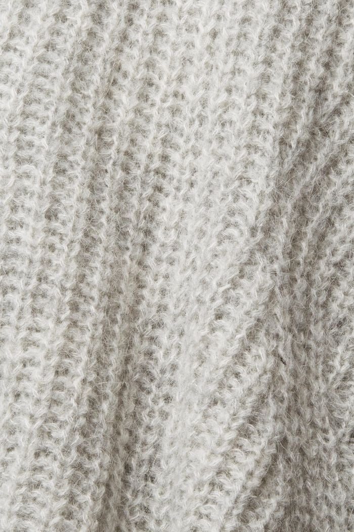 Alpaca blend: Knit jumper, GREY, detail image number 6