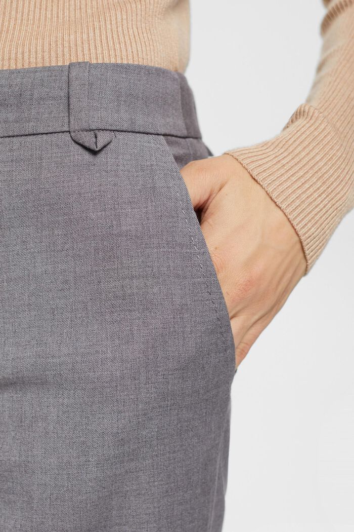 Mix & Match mid-rise trousers, MEDIUM GREY, detail image number 0