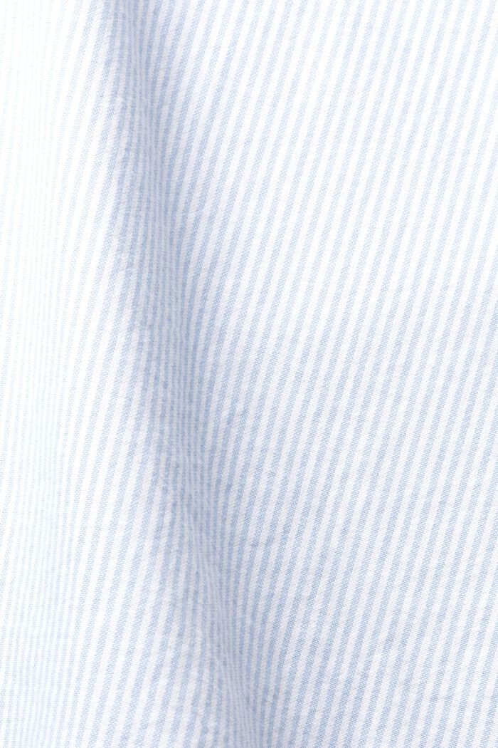 Long sleeved oxford striped blouse, LIGHT BLUE 3, detail image number 5