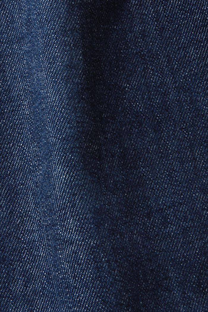 Mid-Rise Straight Jeans, BLUE RINSE, detail image number 6