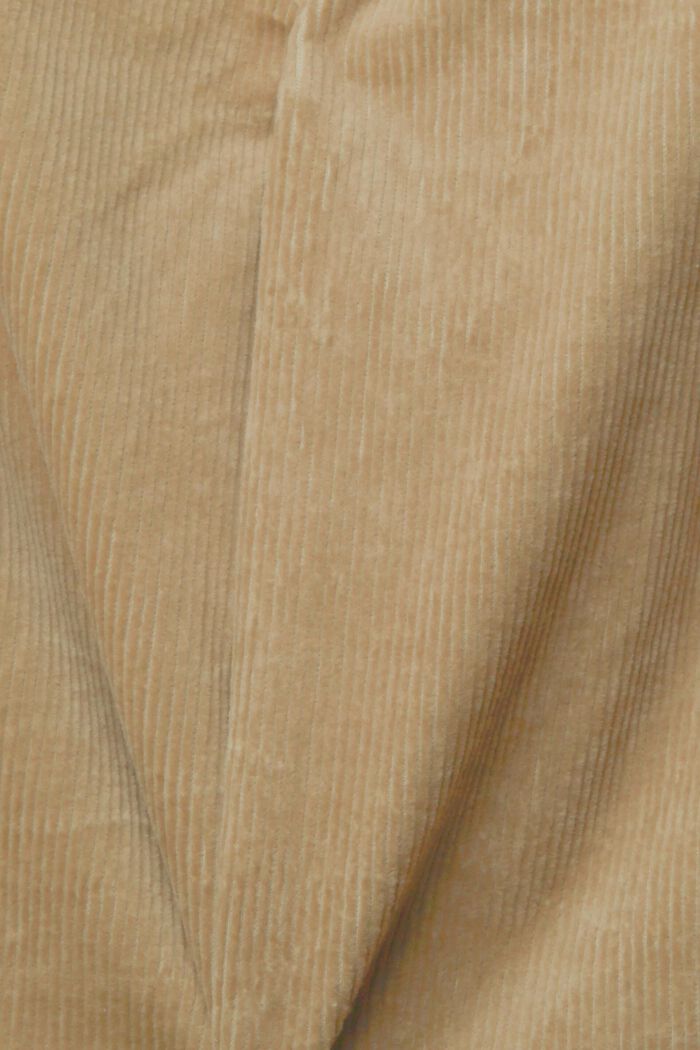 Mid-rise corduroy trousers, PALE KHAKI, detail image number 1