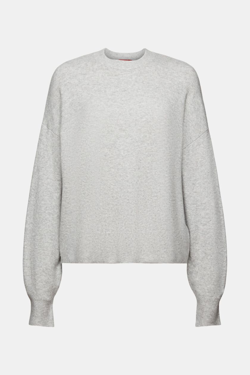 Knit Blouson Sleeve Sweater
