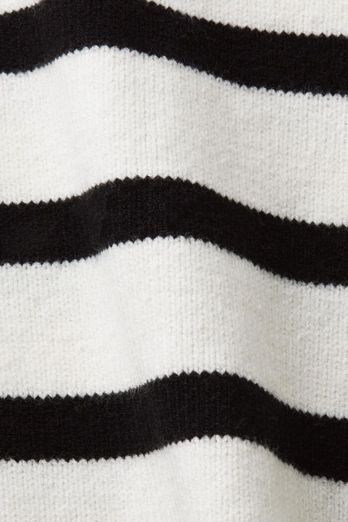 Striped Mockneck Sweater Vest, ICE 3, detail image number 5
