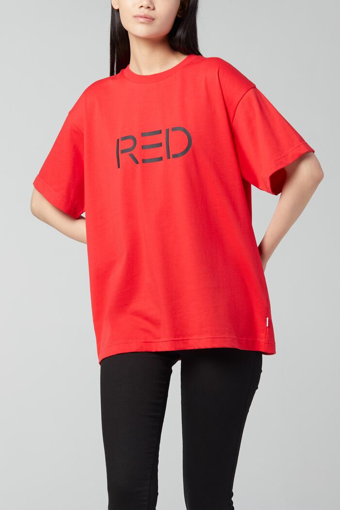 Color Capsule T-shirt, RED, detail image number 3