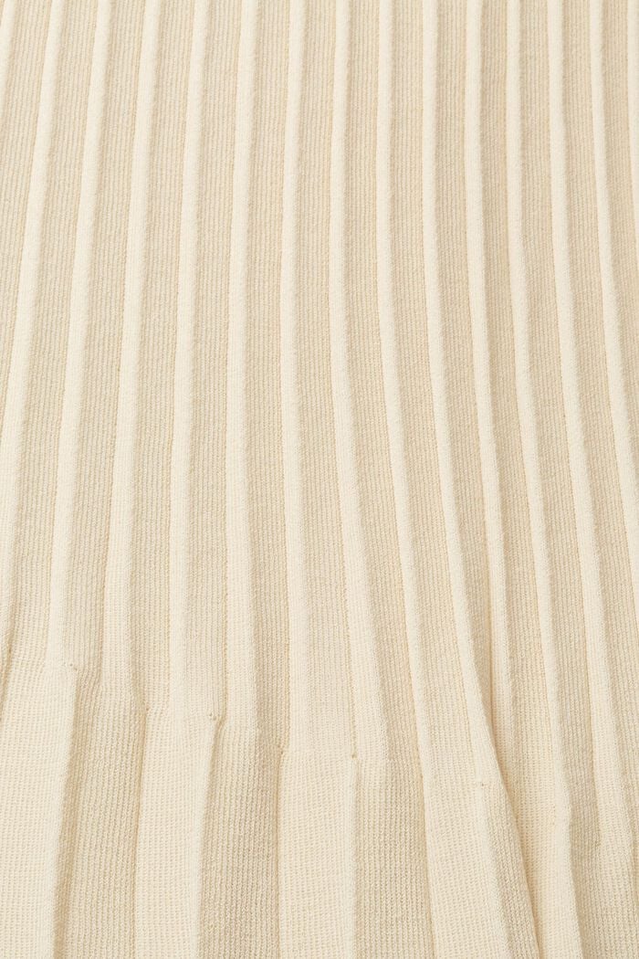 Pleated midi skirt, SAND, detail image number 5