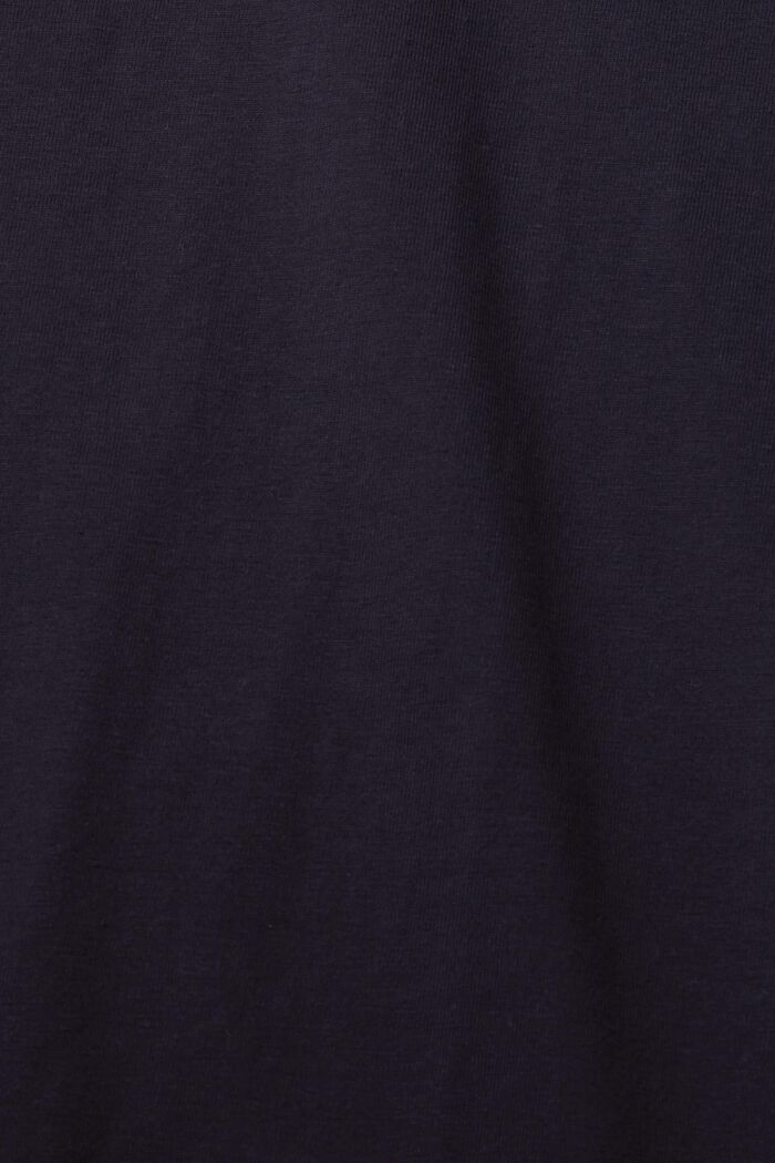 Oversized jersey T-shirt, NAVY, detail image number 1