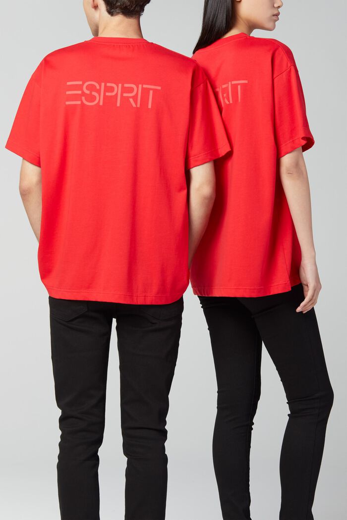 Color Capsule T-shirt, RED, detail image number 1