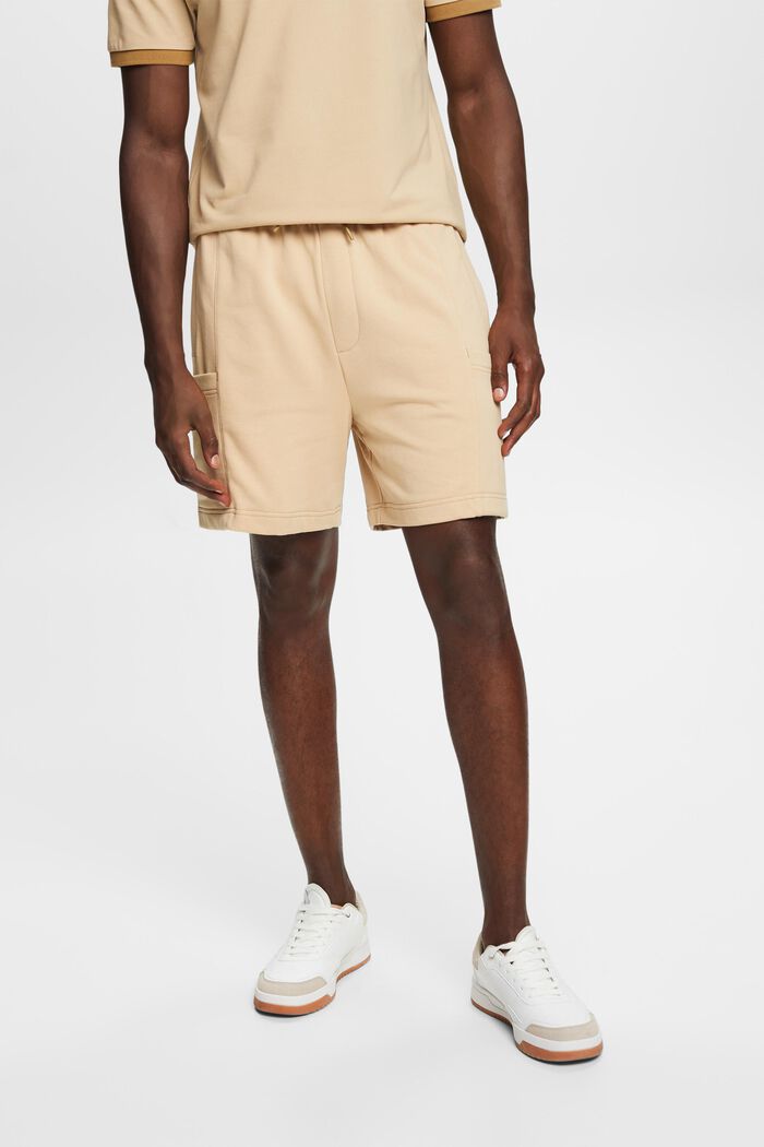 Jogger-style shorts, SAND, detail image number 0