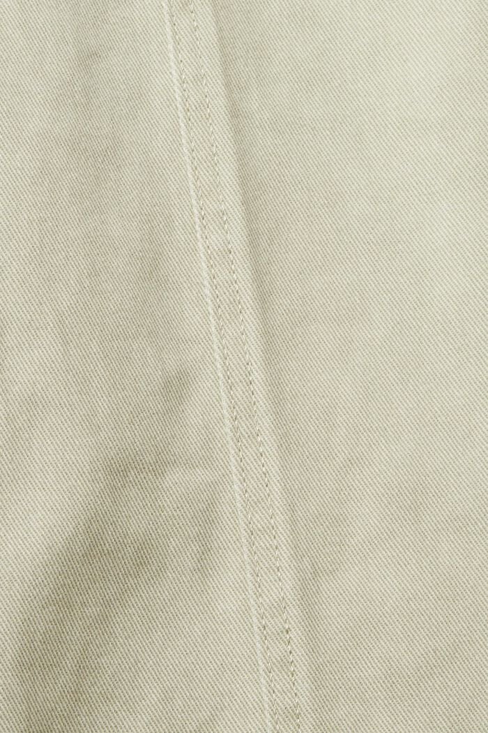 High-rise culottes, PALE KHAKI, detail image number 4