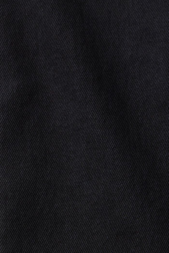 Mid-rise slim fit stretch jeans, BLACK, detail image number 5