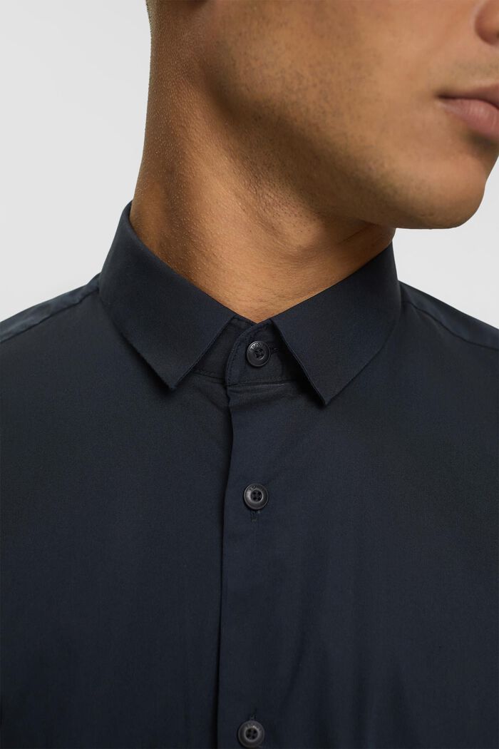 Slim fit shirt, BLACK, detail image number 0