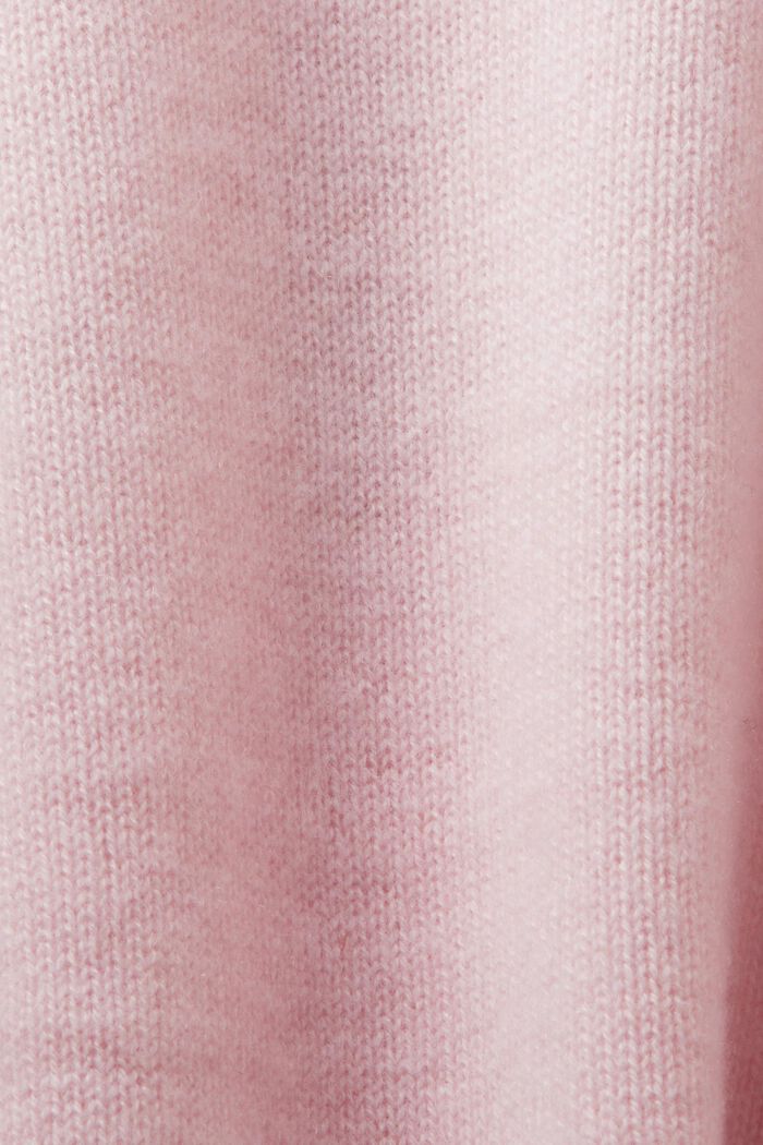 Cashmere Pullover, LIGHT PINK, detail image number 6