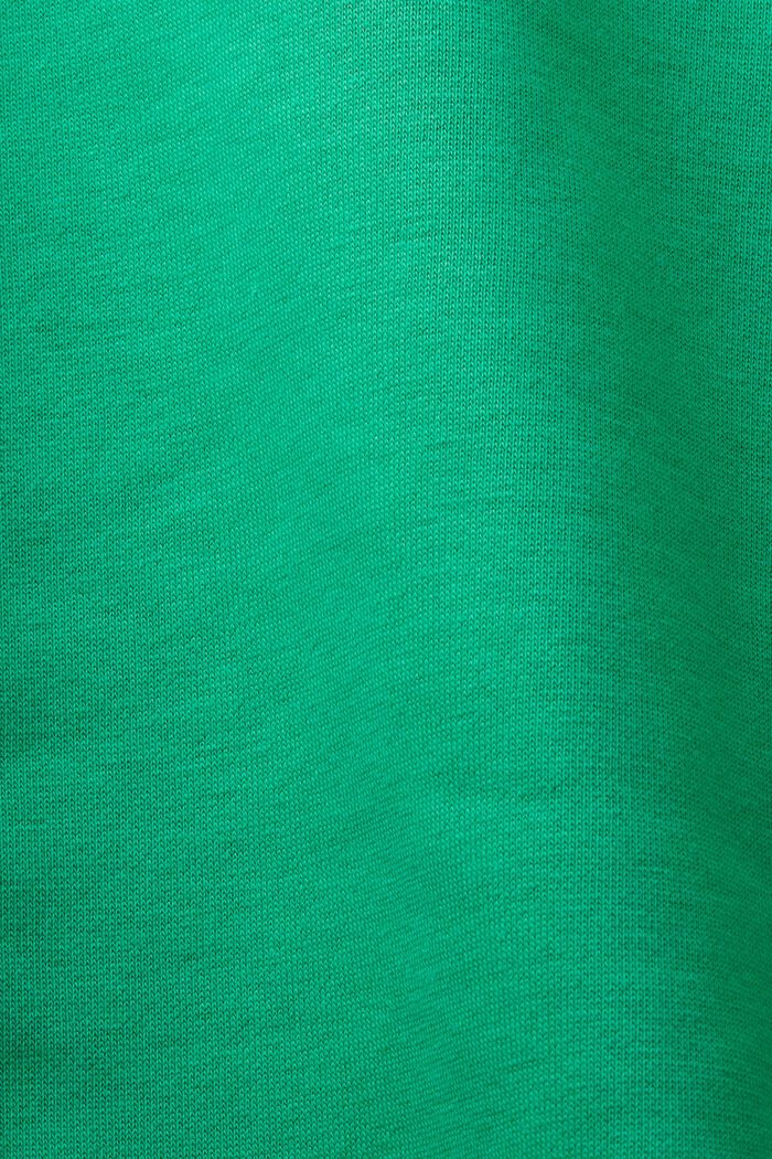 Mock Neck Logo Sweatshirt, GREEN, detail image number 6