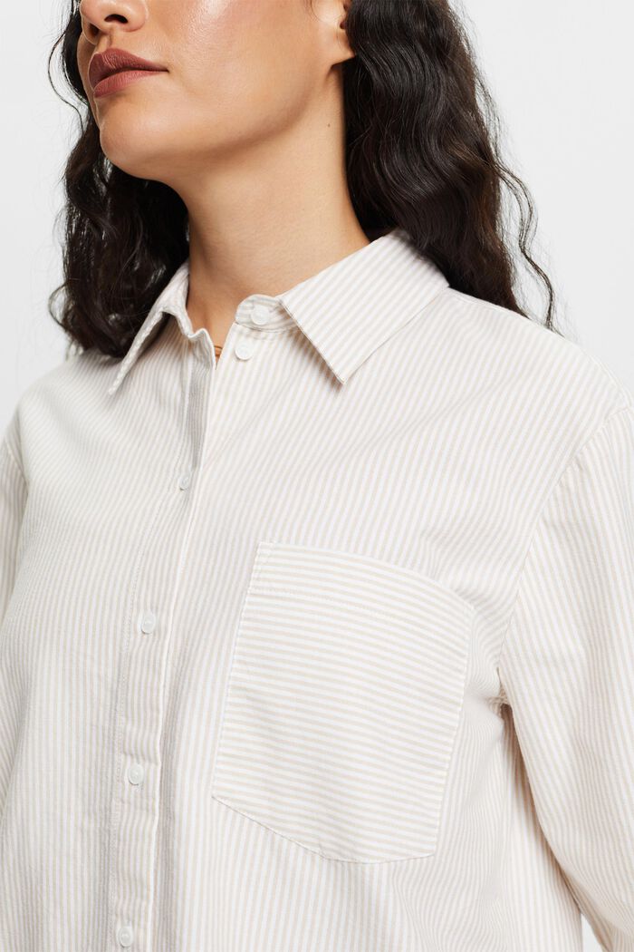 Striped Shirt, SAND, detail image number 2