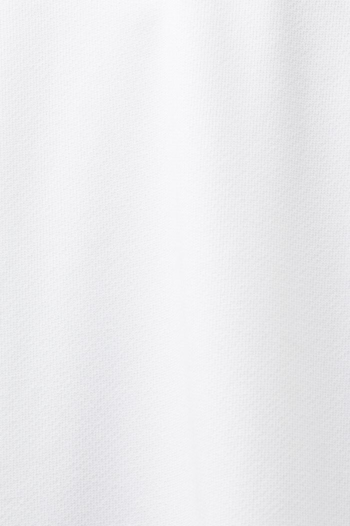 Nylon Paneled Hoodie, WHITE, detail image number 5