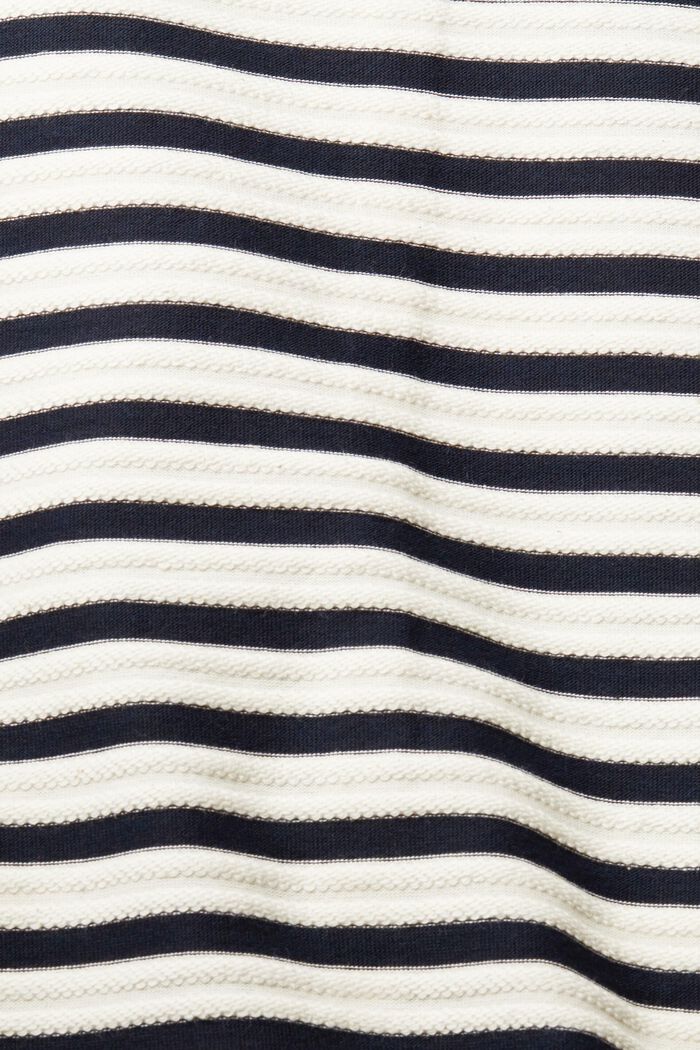 Striped cardigan, NAVY, detail image number 5