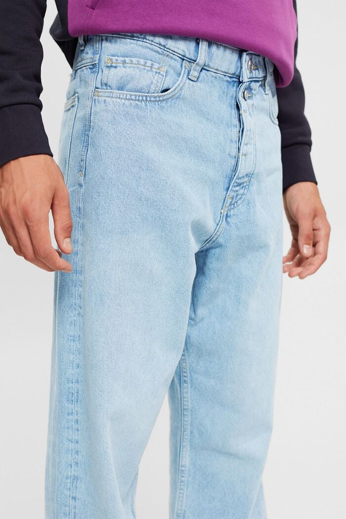 Mid-Rise Retro Relaxed Jeans, BLUE BLEACHED, detail image number 0