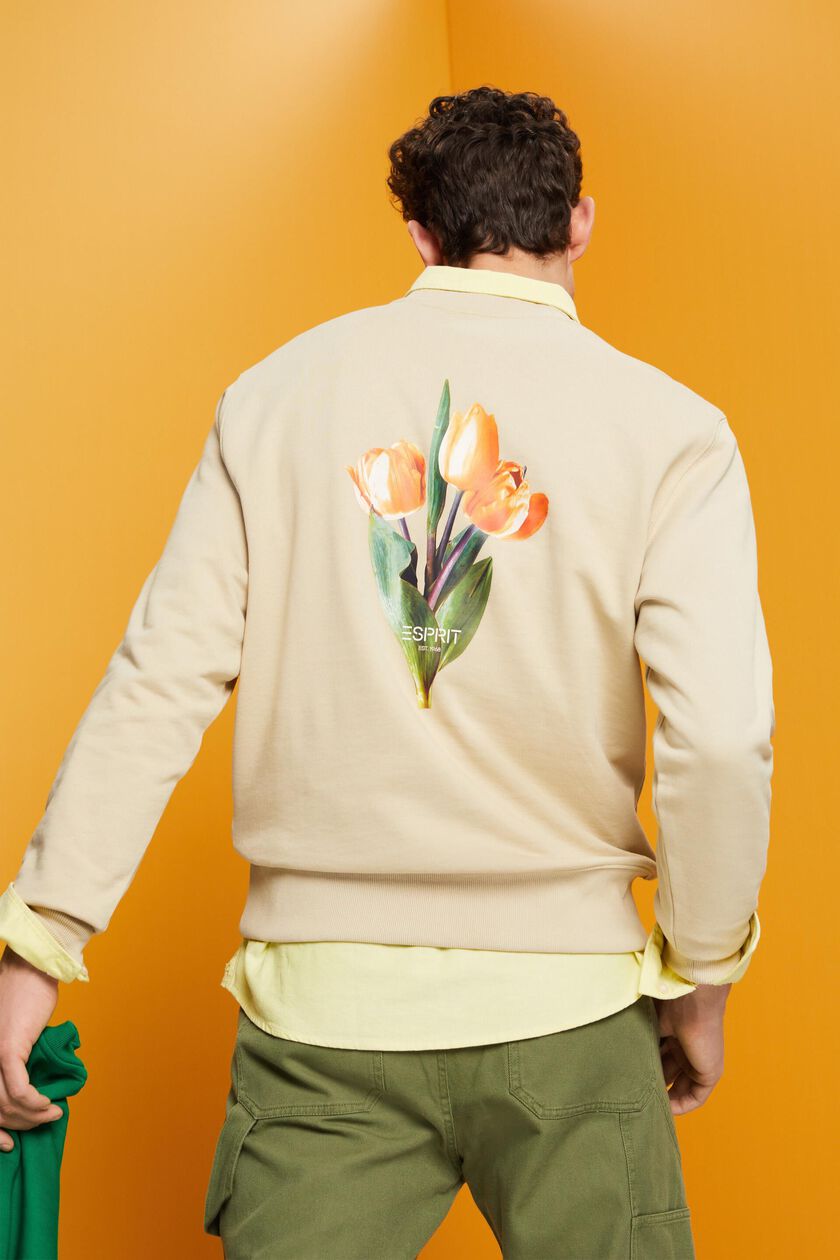 Sweatshirt with back print