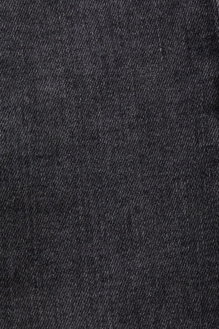 Mid-Rise Slim Jeans, BLACK DARK WASHED, detail image number 6