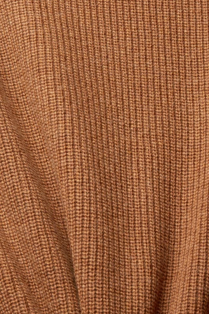Wool blend slipover, CARAMEL, detail image number 5