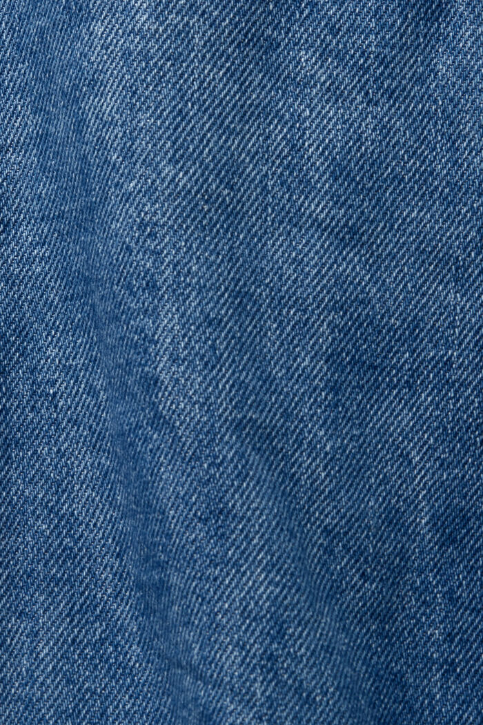 Lightweight denim jacket with short sleeves, BLUE MEDIUM WASHED, detail image number 5