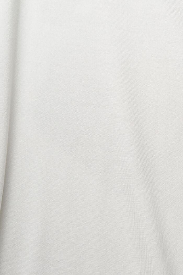 Metallic print t-shirt, LENZING™ ECOVERO™, OFF WHITE, detail image number 5