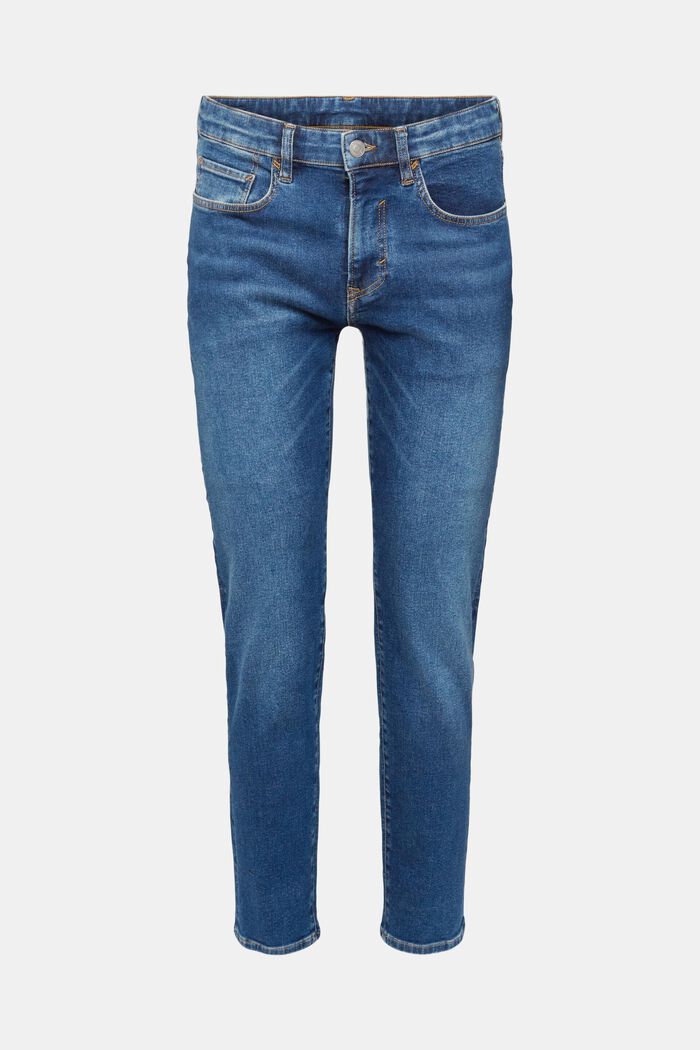Slim fit jeans, Dual Max, BLUE MEDIUM WASHED, detail image number 7