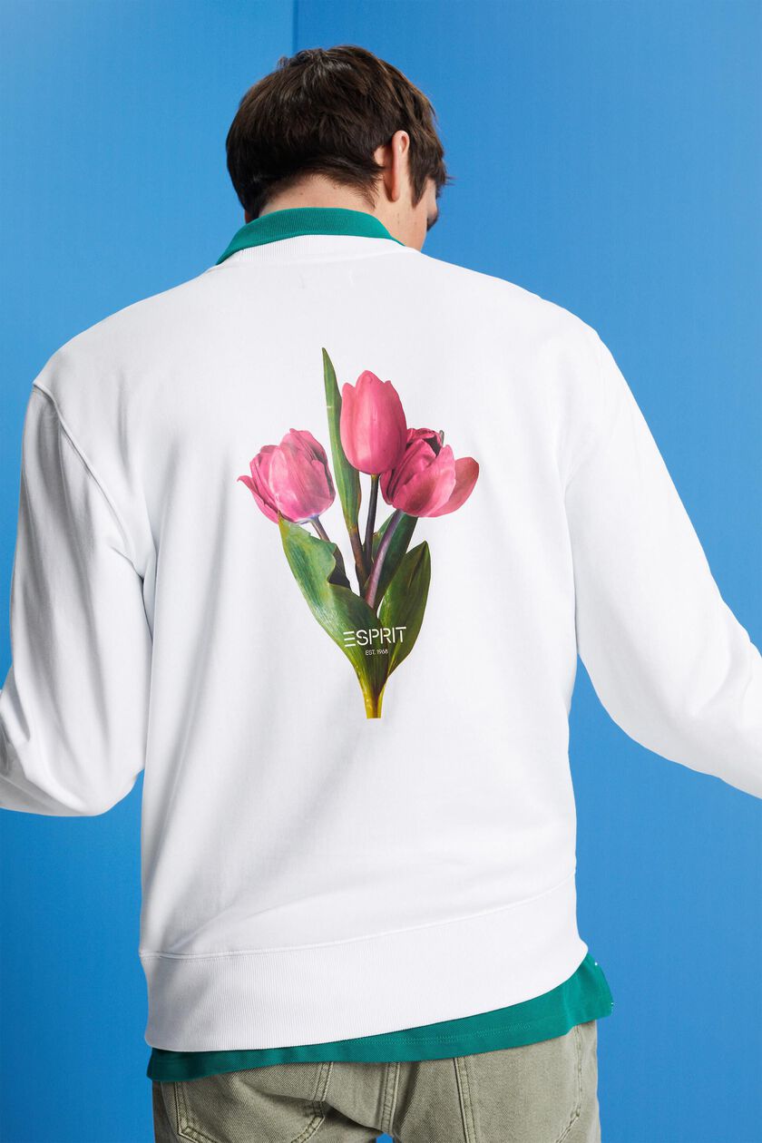 Sweatshirt with back print